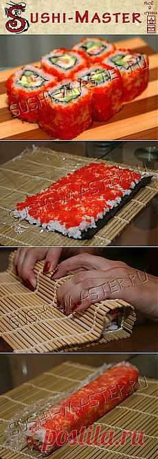 Мастер-класс по приготовлению ролла "Калифорния" ― Суши-Мастер