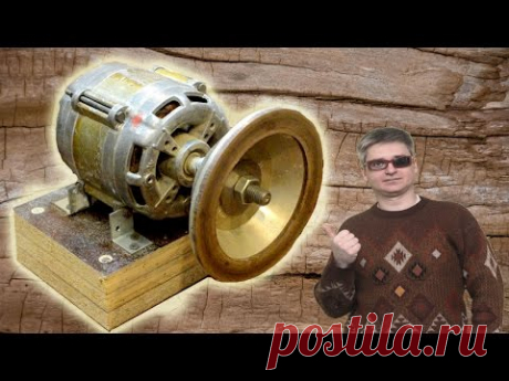 Простой самодельный шлифовальный станок (точило, наждак) своими руками
