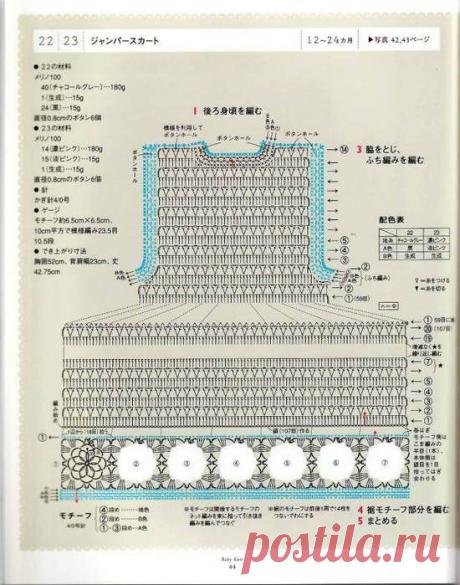 vjazanie-krjuchkom-platja-dlja-devochek-shemy-1.jpg (550×699)