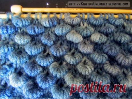 Узор спицами &quot;барашки&quot;