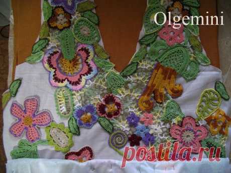 Крючок и кисточка » Архив блога » Обработка вытачек в кружеве