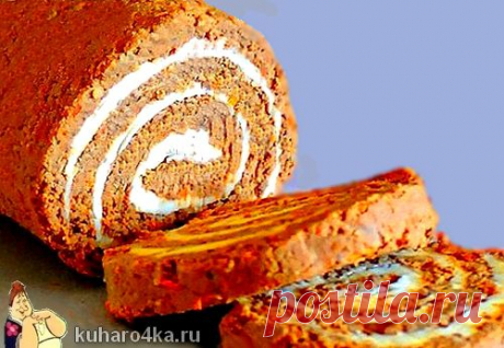Рулет из печени с луком и морковью