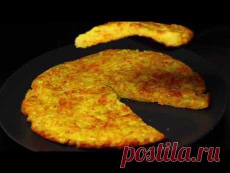 Из обычной моркови и картофеля Простой и легкий завтрак.