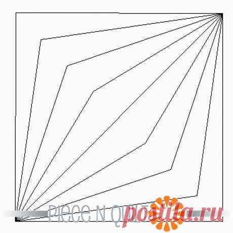 Double Diamond Small Block Pattern
