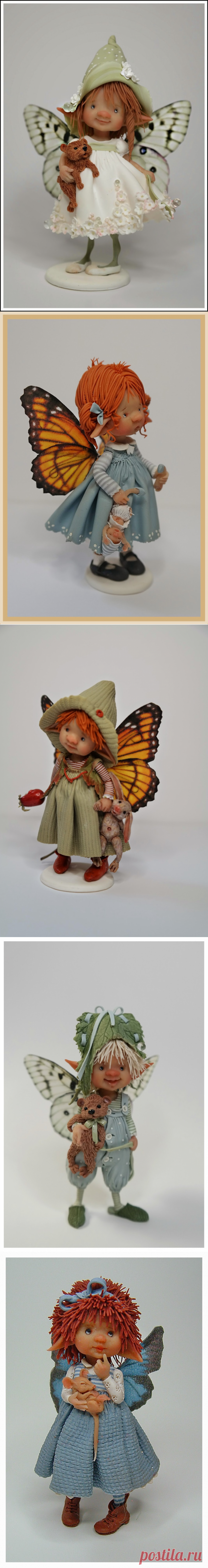 enaidsworld: Fairy puppets