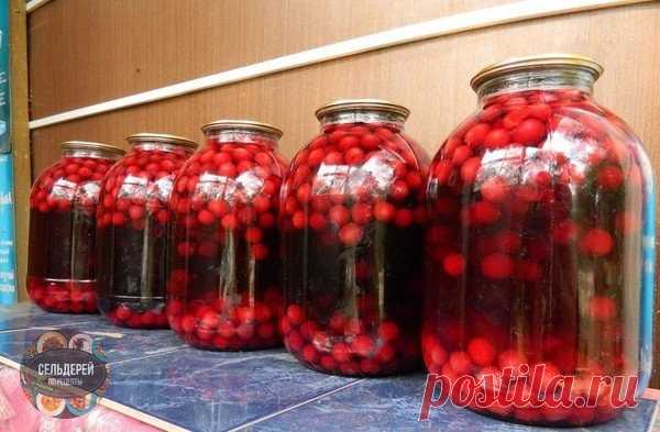 Компот из черешни 