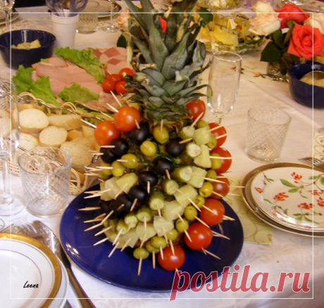 Ананас закусочный - кулинарный рецепт