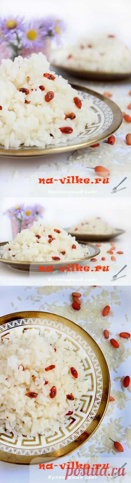 Рис с барбарисом - рецепт гарнира