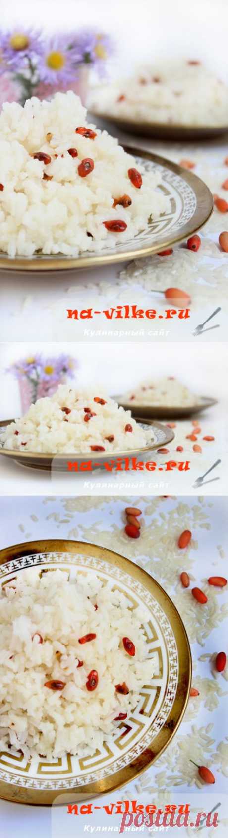 Рис с барбарисом - рецепт гарнира