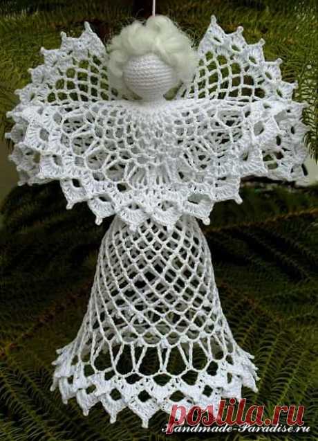 Схемы ажурных ангелов крючком - Handmade-Paradise