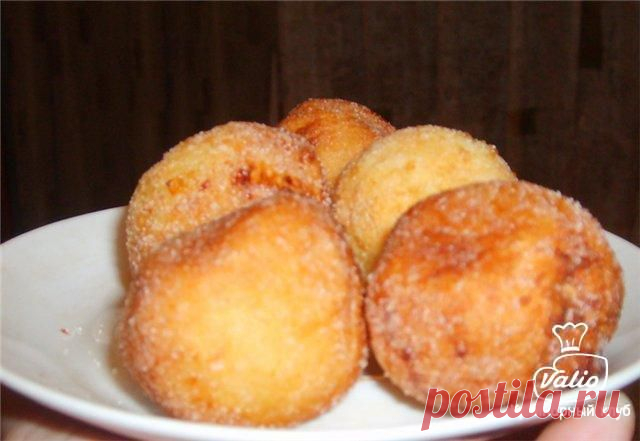 Творожные шарики.