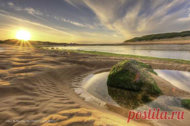 YouExif - Sunset over River Ythan.