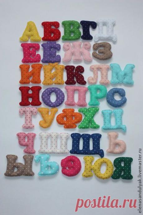 Алфавит из фетра - фетр,буквы из фетра,алфавит,алфавит из фетра,мягкий алфавит