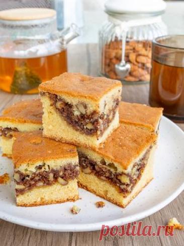 Рецепт пирога с орехово-коричной начинкой с фото пошагово на Вкусном Блоге