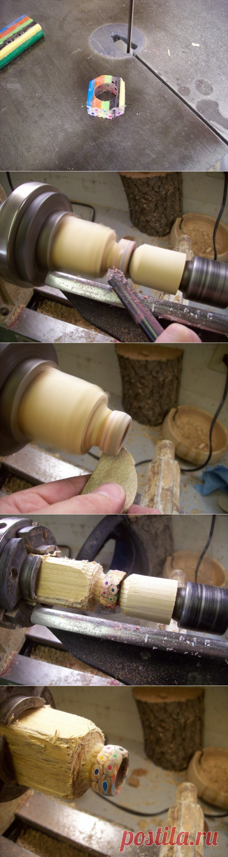 How to make an awesome, simple ring out of colored pencils [pics &amp; video] | 22 Words