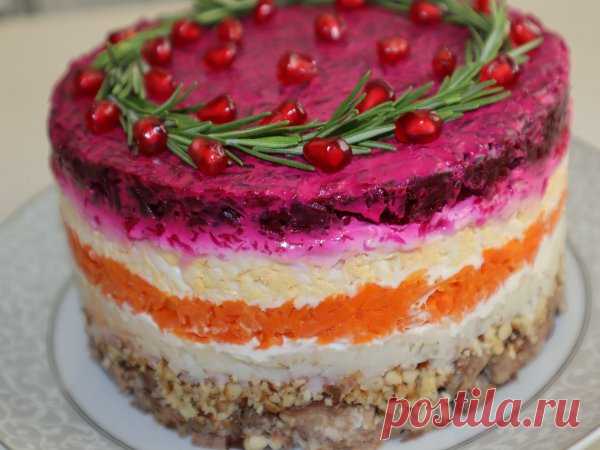 5 вкусных салатов на праздничный стол. Вы будете в восторге от этих рецептов! | Домашние рецепты