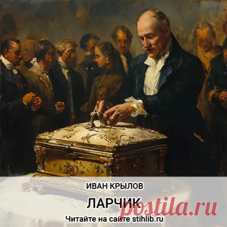 Ларчик (Басня) - Ивана Крылова - Анализ басни - Читайте онлайн на сайте Стихи и Проза