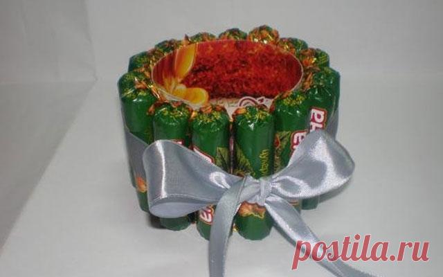 Подарки и композиции из конфет: коллекция мастер-классов