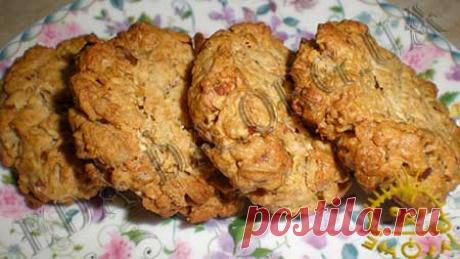 Кулинарный блокнотик для дочери - Выпечка - Домашний рецепт печенья - Овсяное печенье с семечками