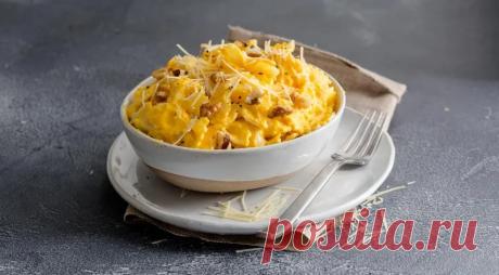 Фарфалле с соусом из тыквы и маскарпоне, пошаговый рецепт с фото