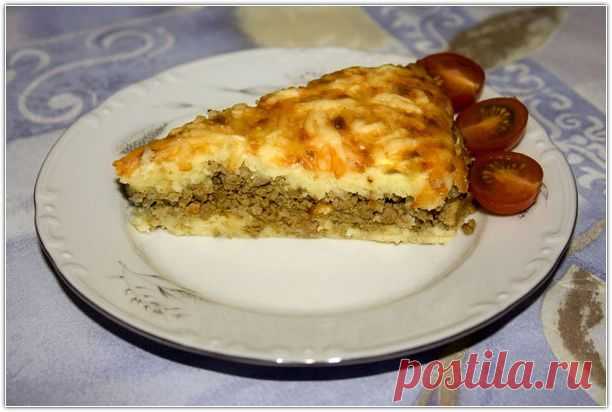 Картофельный пирог с мясом