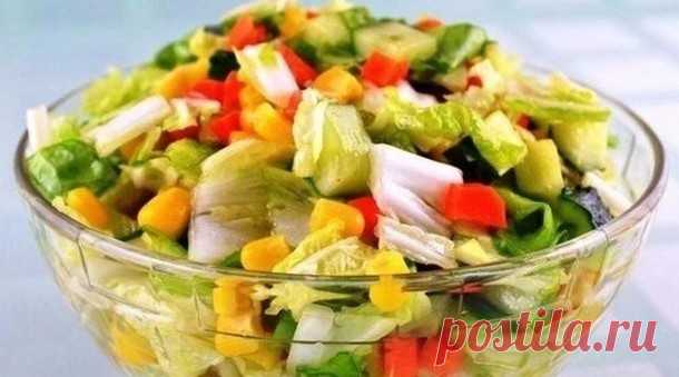 ТОП-7 вкусных салатов без майонеза! - У нас так