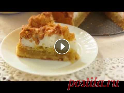Яблочный Нежнейший ПИРОГ Самый нежный польский яблочный пирог. Продукты: Диаметр формы 23 см Тесто: 200 г сливочного масла (или маргарина) 4 желтка 150 г муки 1,5 ч.л. разрыхл...