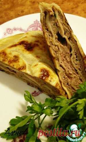 Китайские лепешки с мясом - кулинарный рецепт