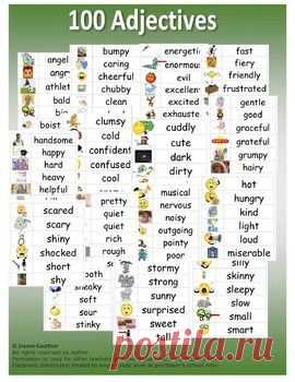 Adjectives Word Wall