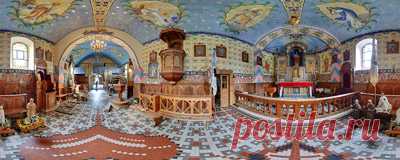 Виртуальный тур в старую церковь в Буковине Татранской