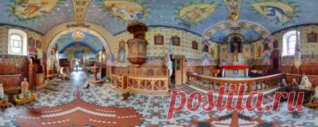 Виртуальный тур в старую церковь в Буковине Татранской