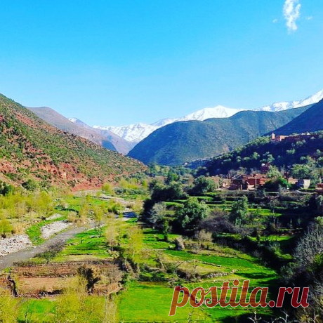 Get back to nature on a hike of the amazing Ourika Valley and get magnificent views of the Atlas Mountains, stunning waterfalls and Berber villages along the way.

https://sunnyexcursion.com/package/3-valley-tour-atlas-mountains/