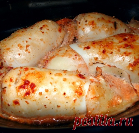 Фаршированные кальмары