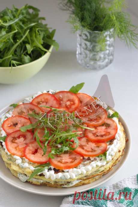 Вкусный кабачковый торт — Кулинарные рецепты любящей жены