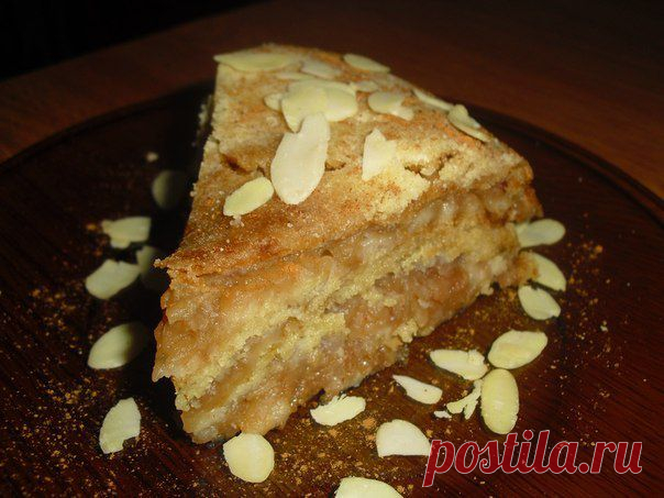 Готовим вкусно: Пирог-торт яблочный, насыпной "Венский"