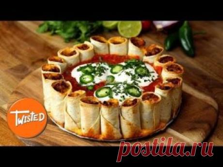 How To Make A 3-Layer Dip Taquito Ring | Twisted