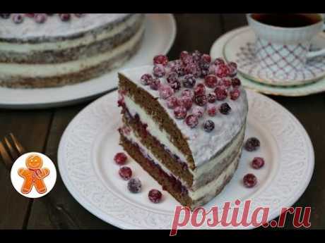 Торт "Зимняя сказка" очень домашний и вкусный
