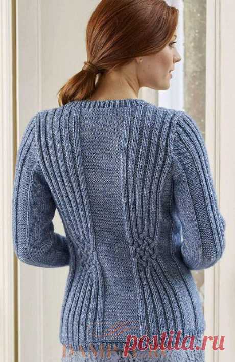 ВЯЗАНЫЙ ДЖЕМПЕР «SELMA» (“The Knitter” № 119)