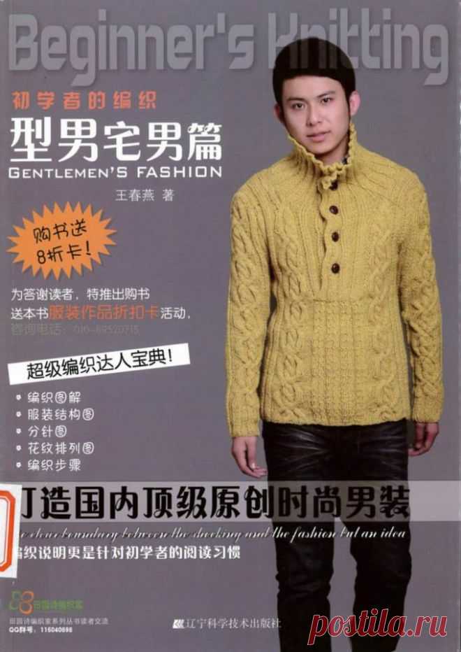 Šiek tiek vyriškų megztinių( su schemomis)