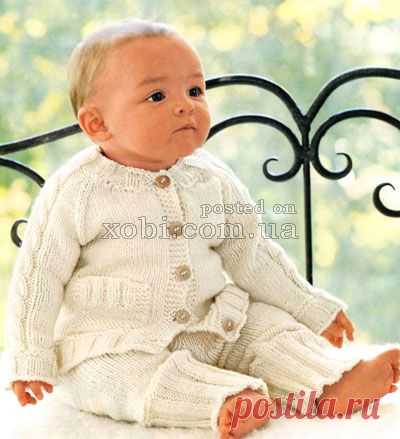 Детские комплекты и костюмы вязаные крючком и спицами » Страница 9