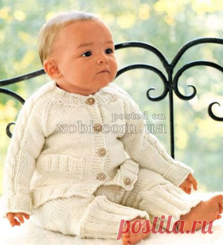 Детские комплекты и костюмы вязаные крючком и спицами » Страница 9