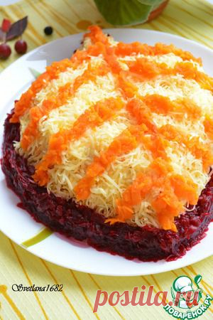 Салат "Осенний лист" - кулинарный рецепт