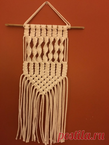Macrame wall hanging / Рукоделие / Макраме / Pinme.ru / Pinme