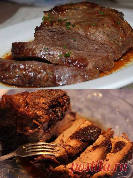 Говядина в рукаве: 4 простых и вкусных рецепта / Простые рецепты