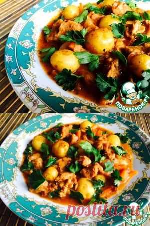 Тушеная телятина для искушенных - кулинарный рецепт