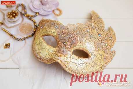 Уроки творчества Декупаж «Венецианская маска»
