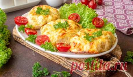 Диетические мясные ватрушки с сыром! Просто, вкусно и полезно!