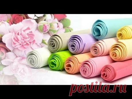 Их Всегда ЗАКАЗЫВАЮТ много🌸 Цветы из фоамирана, резинки для волос/foamiran flowers