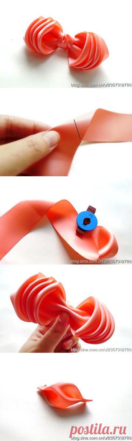 Великолепные многослойные лепестки. Бантик