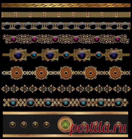 Иногда в поиске готовых векторов (хотя готовыми их назвать очень трудно, ибо качество тех векторов - отстой полный), натыкаешься на уже готовую, причем качественную, идею декора..
Смотрите как интересно обыгран союз металлика с камнями.. Идея для шкатулок, как мне кажется, очень интересная